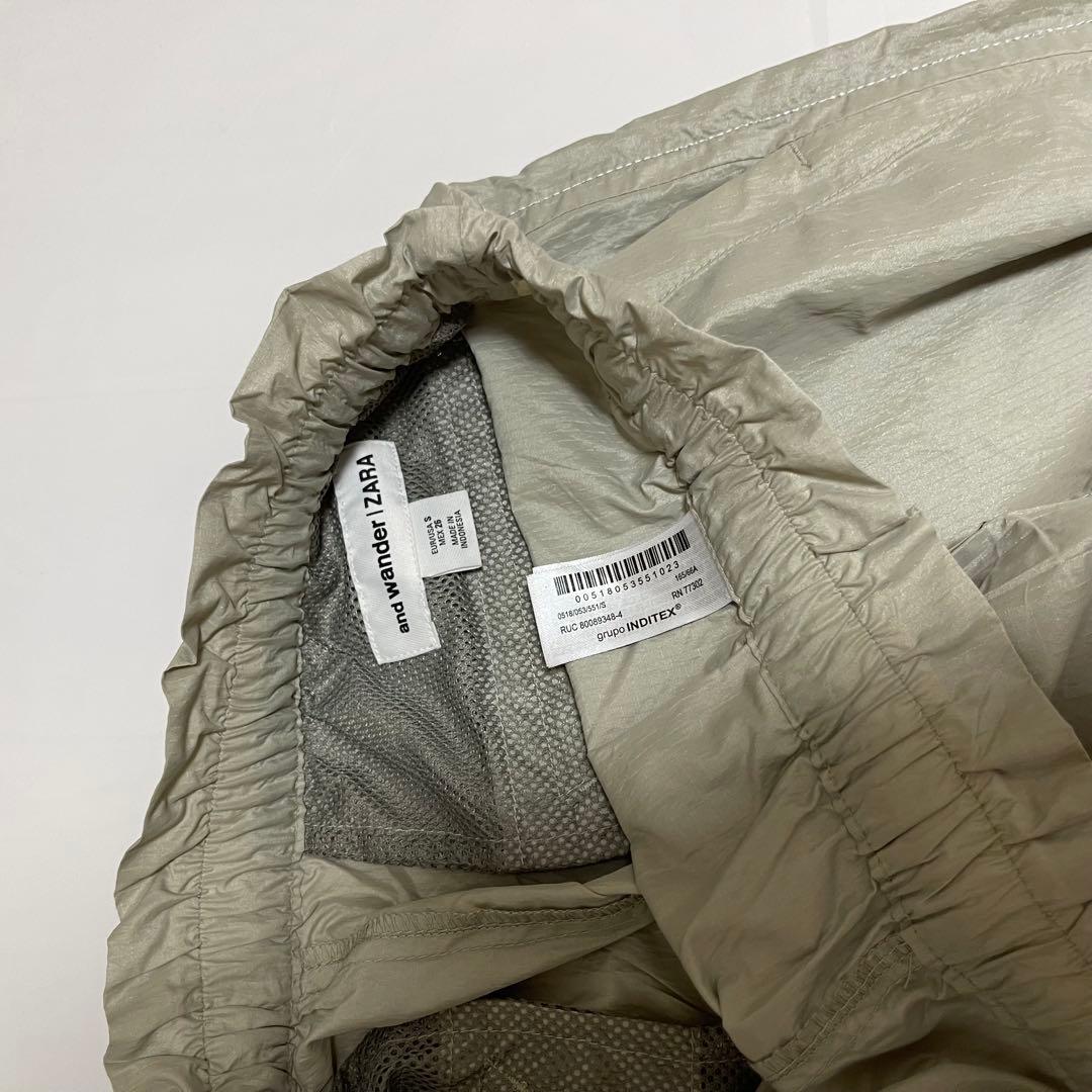 【最終値下げ】and wander | ZARA ワイドパンツ