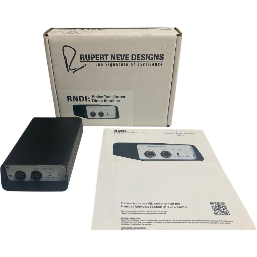 【新品未使用】Rupert Neve Designs RNDI ルパート ニーブ