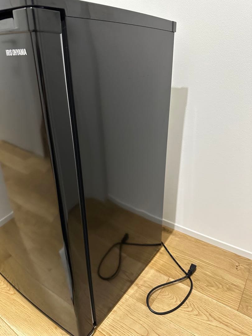 [ドキンちゃん] IRIS OHYAMA ブラック 冷凍庫 60L