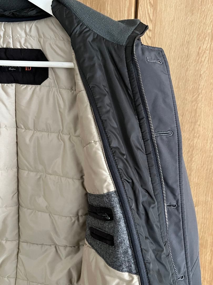 イタリア製　コルネリアーニ　防寒中綿コート