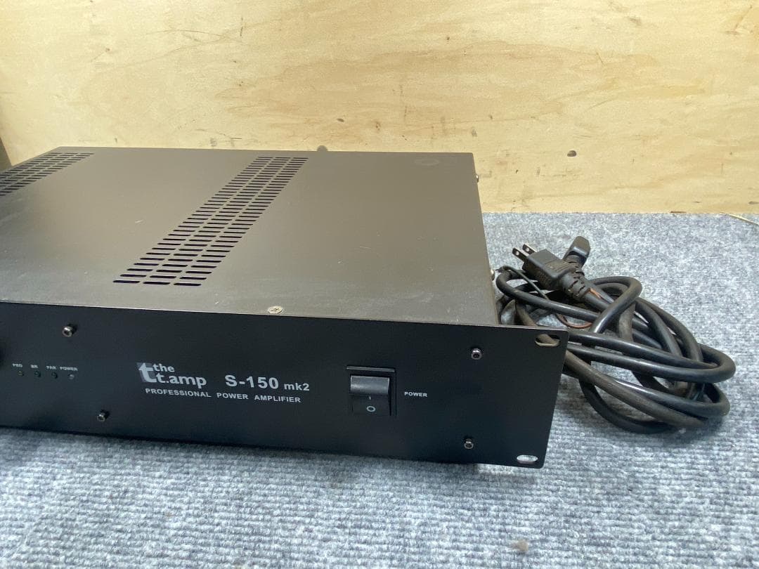 1022 thomann S-150mk2 パワーアンプ