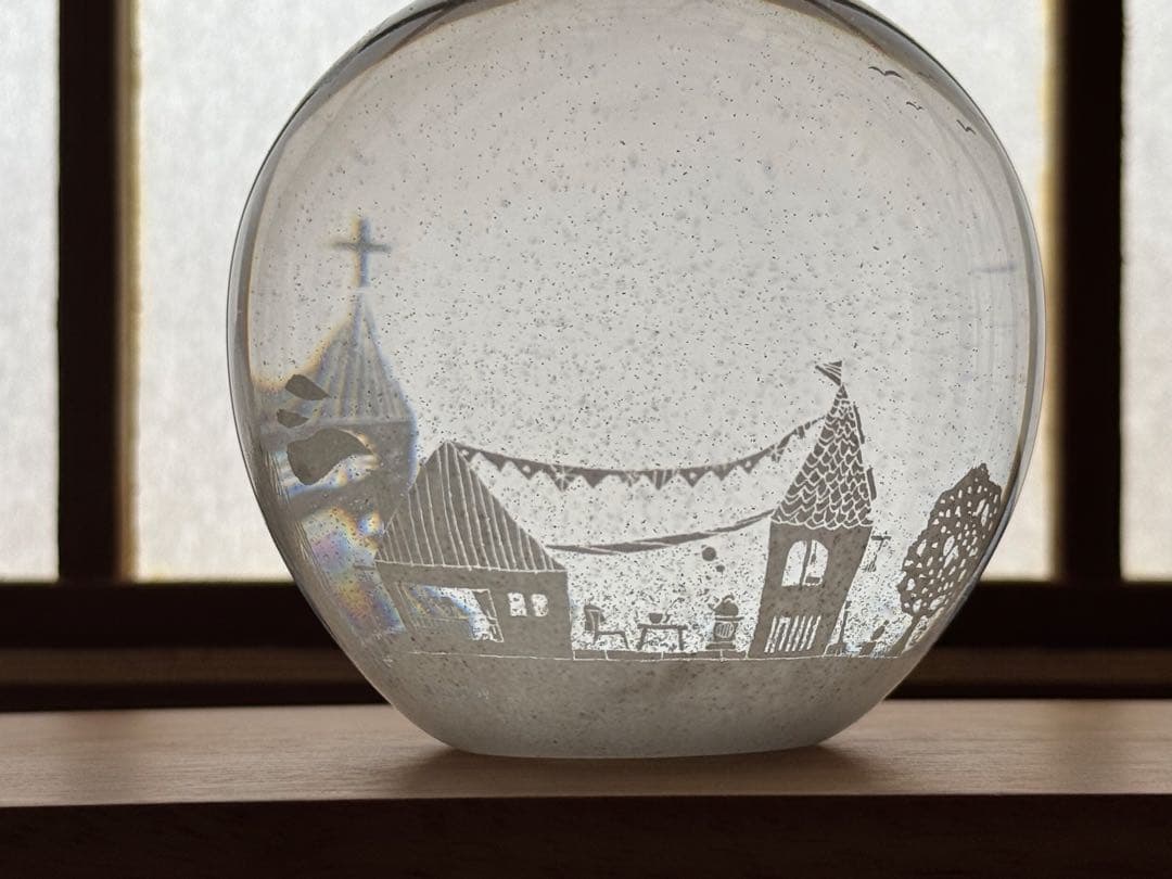 金津沙矢香さん　スノードーム