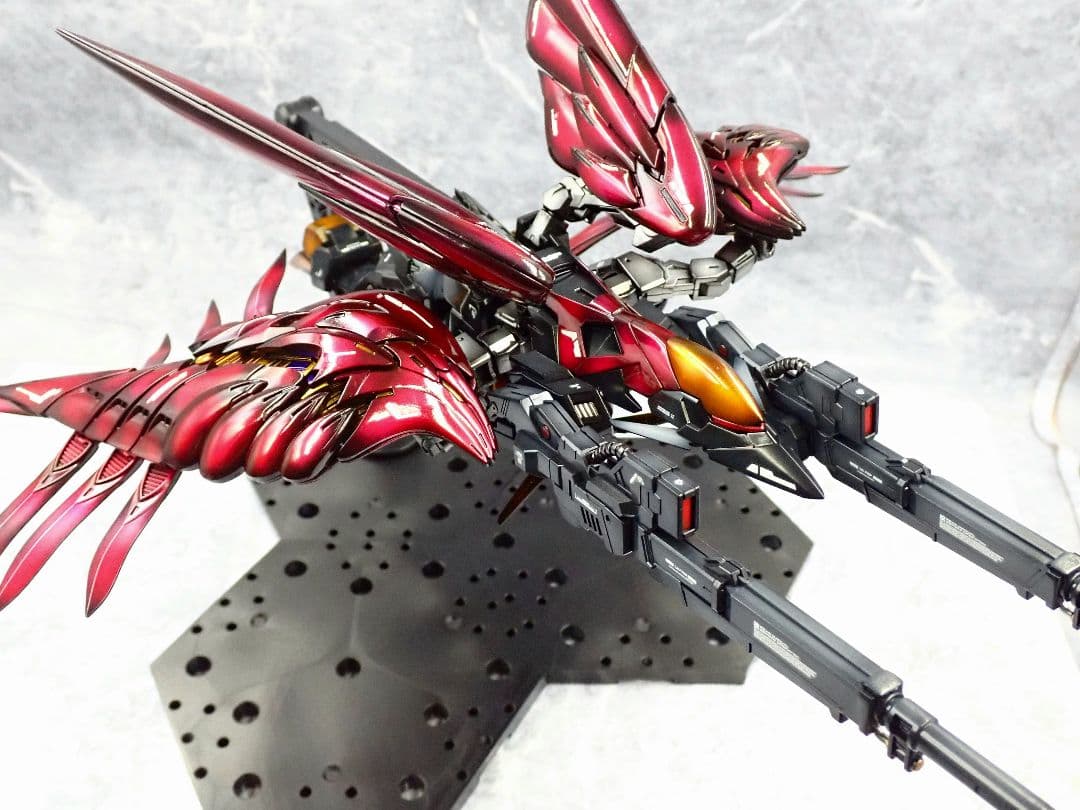 MGSD ウイングガンダムゼロ(EW) リベリオン 全塗装 ガンプラ完成品