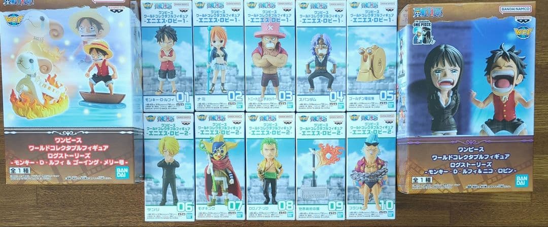 ワンピース ワールドコレクタブルフィギュアセット計37個