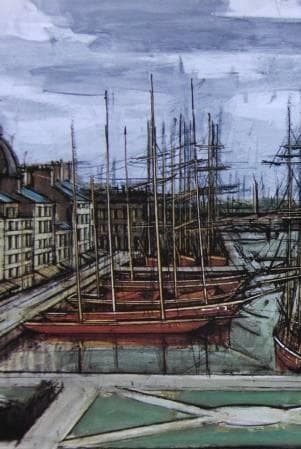 ベルナール・ビュッフェ、Le Havre,le bassin de commer