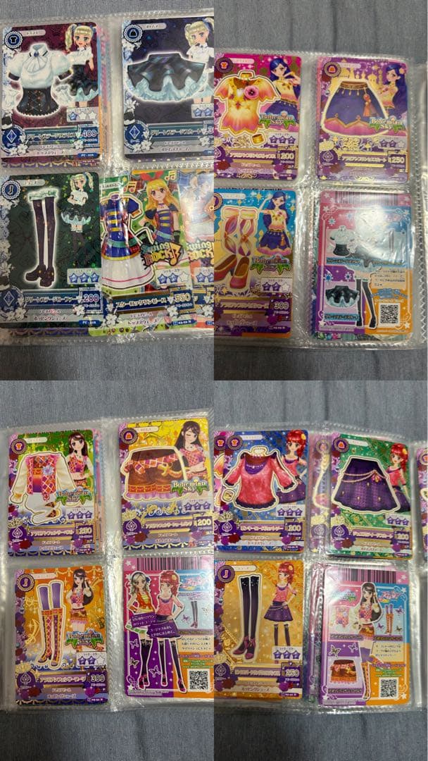 アイカツカード約450枚 バインダー付き