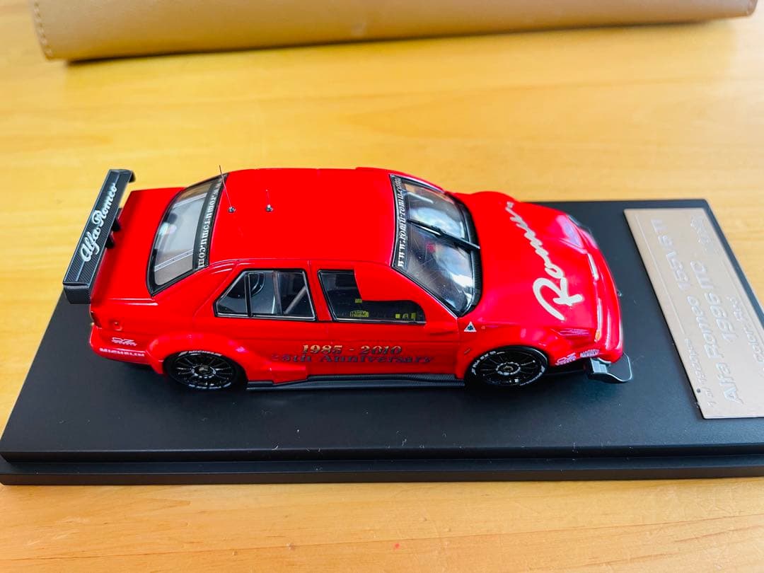 HPI アルファ ロメオ155V6 TI 1996年 ITC 1/43 ロム