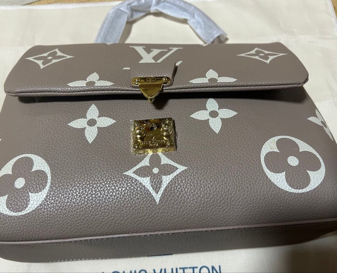 最終値下!!L.V グレー モノグラム ハンドバッグ