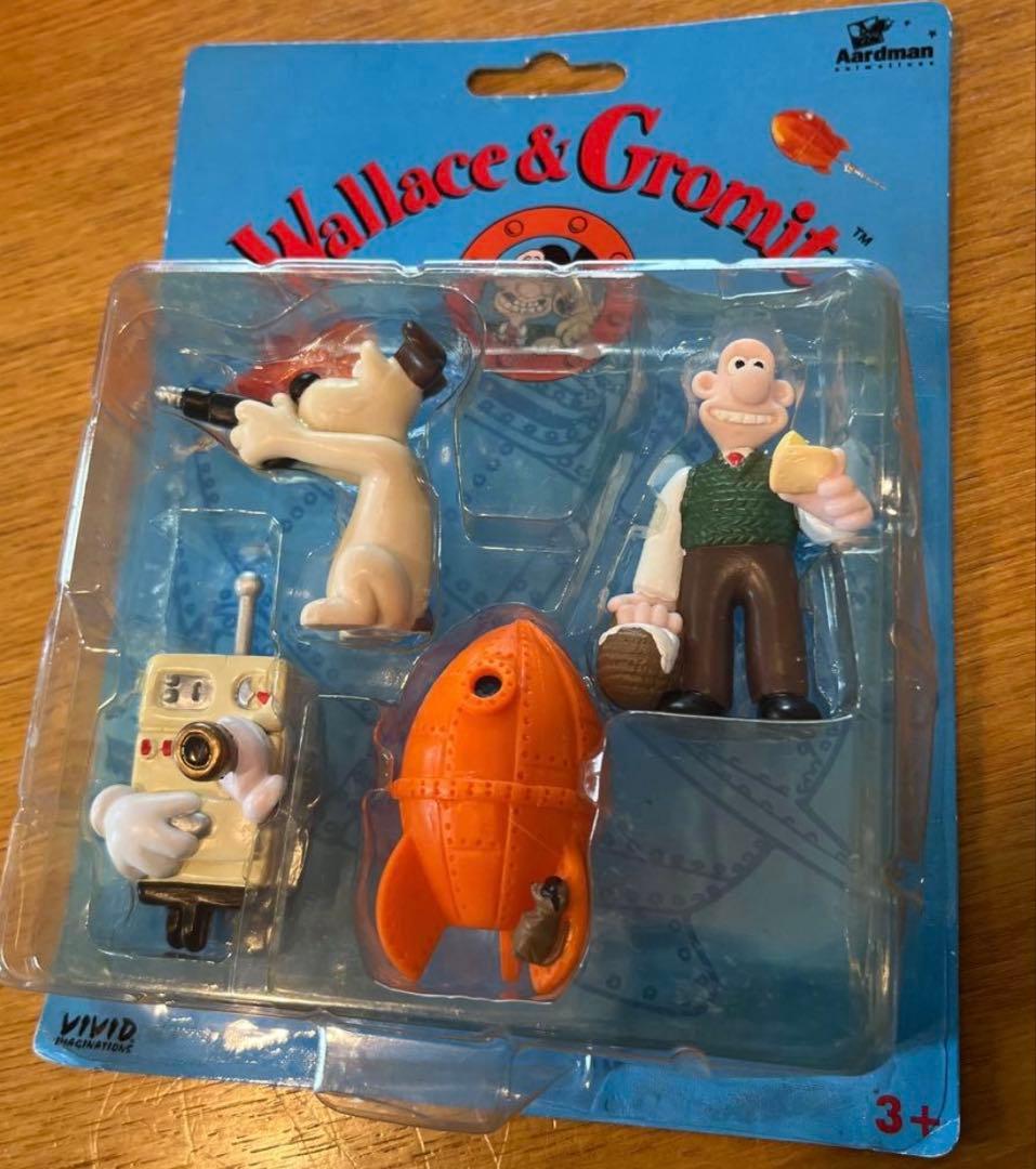 【未開封】ウォレスとグルミット フィギュアセット