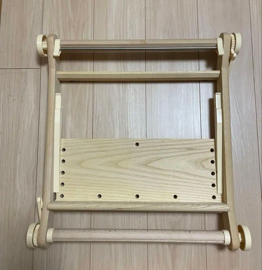 美品　クロバー 手織り機 咲きおり４０ｃｍ ３０羽機織り