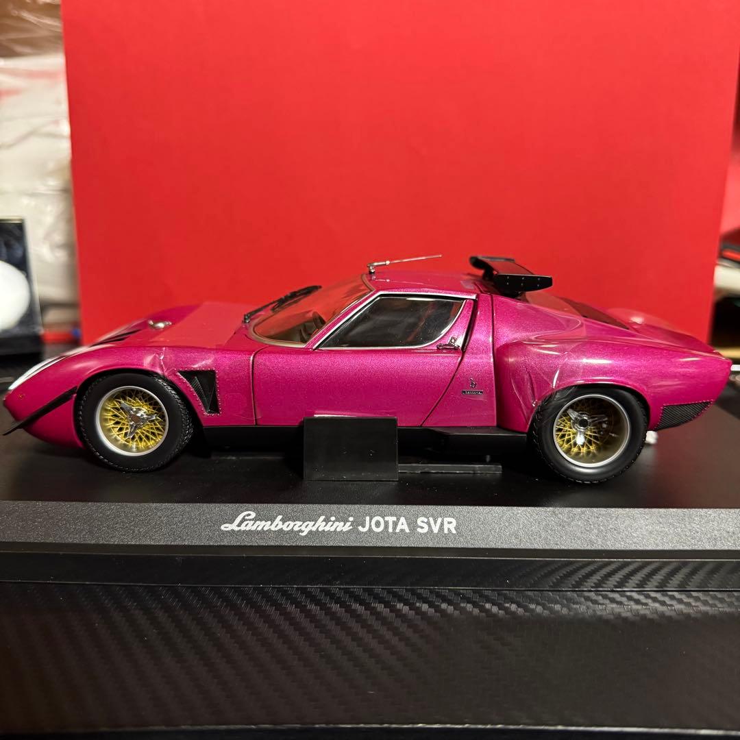 未展示品 京商 1/18 ランボルギーニ イオタ SVR