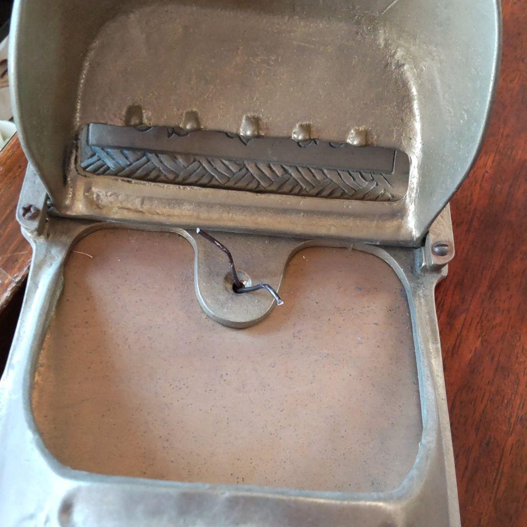 アンティーク　メイルボックス　ブラス