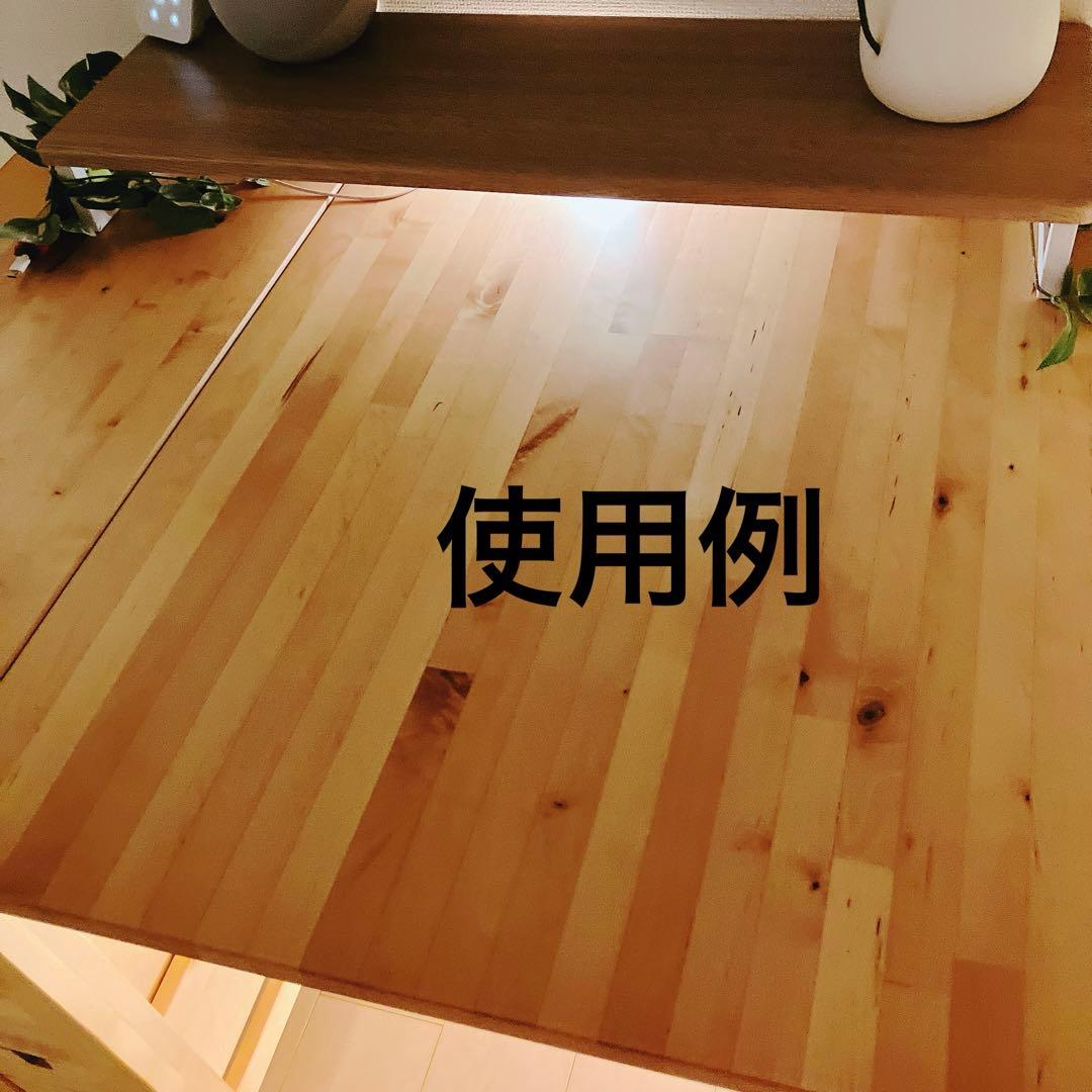 11/22迄イケア 折りたたみダイニングテーブル ノールデン　木目　引き出し付き