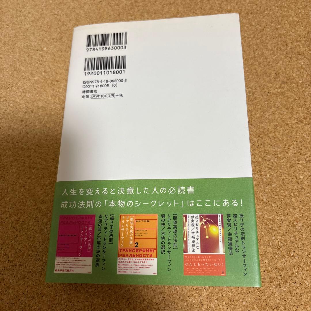 トランサーフィン 鏡の「超」法則 リンゴが空へと落下する－奇跡の願望実現法