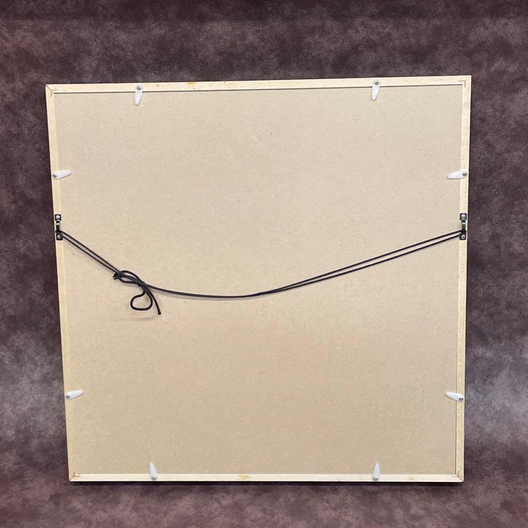 【美品】御木幽石　夢　地蔵 和紙 ファブリックパネル 大