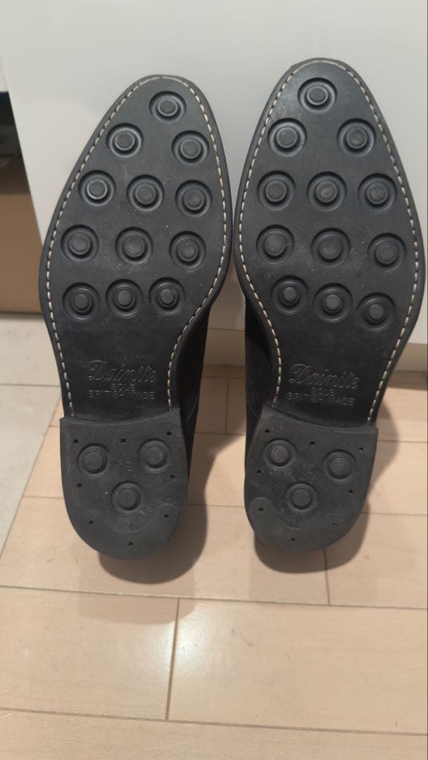 B*n様 【最終値下】ジャランスリワヤ 黒 スエード ダブルモンクストラップ 7