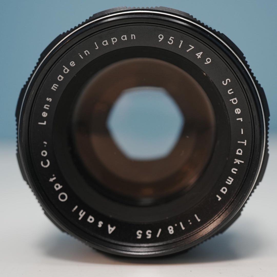 Super-Takumar 55mm F1.8 初期型 単焦点レンズ a3196