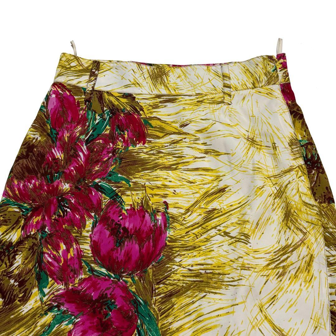 2017FW PRADA プラダ スカート フェザー シルク レザー ファー