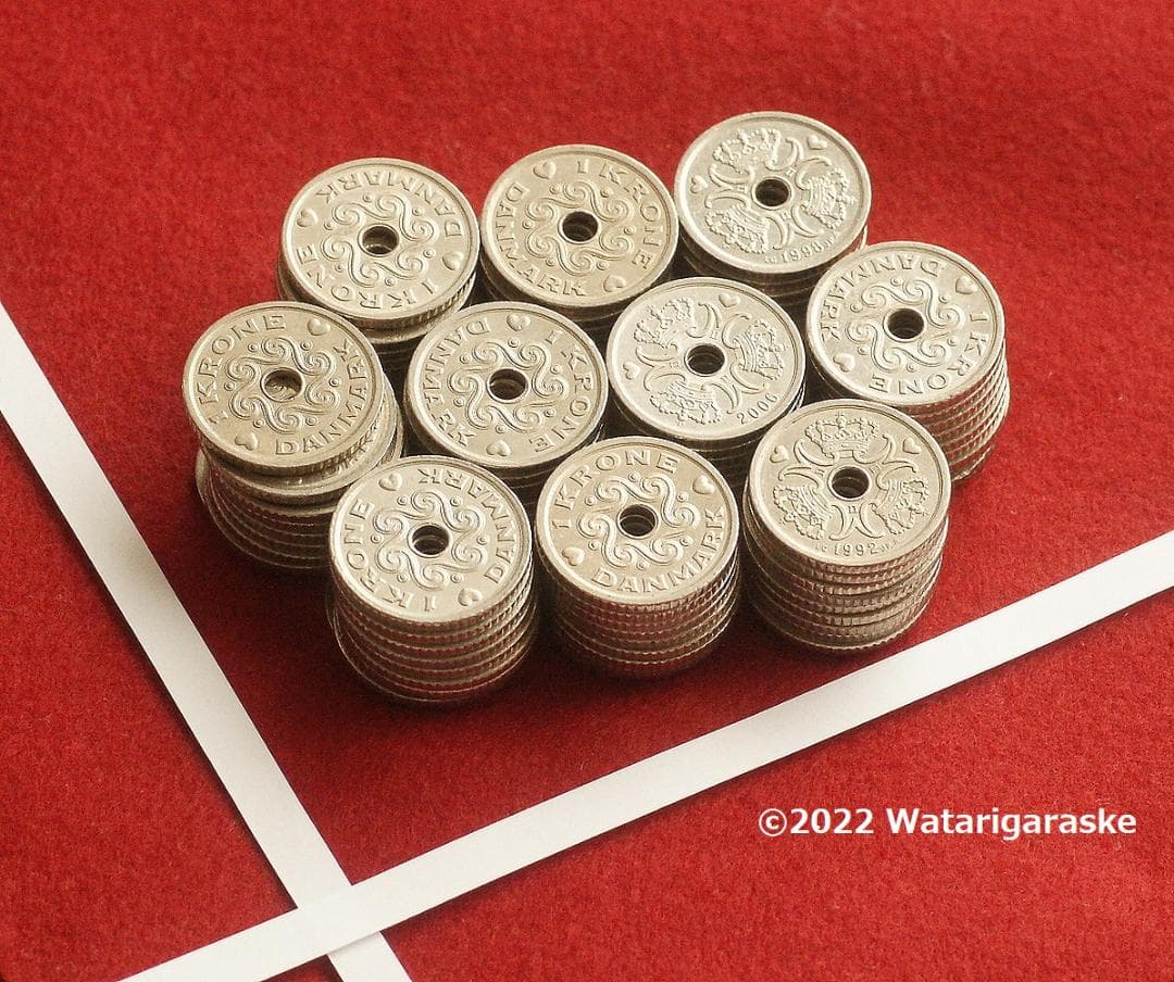 ★ご注文品★7種360枚（英旧硬貨DKK, CZK, EGP(詳細参照）