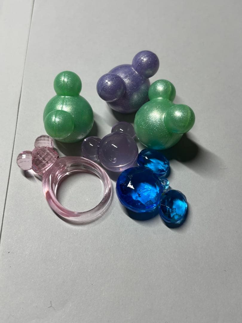 カラフルミッキーアクセサリーセット 6個