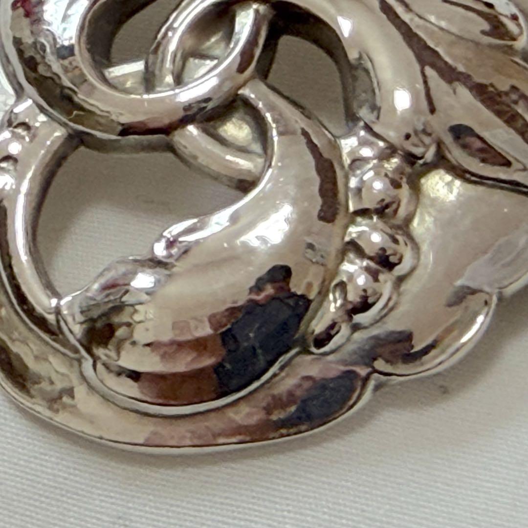 ☆極美品☆  20 ブローチ　フラワー　シルバー　925