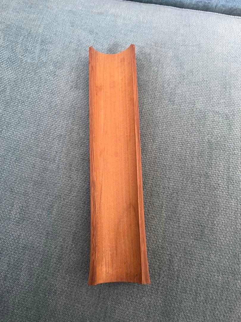 象堂山人刀竹製　茶合　則子　仙媒　茶量　煎茶道具　とても良い作品