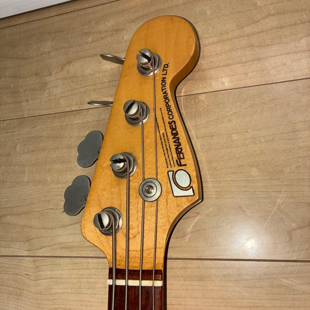 石ロゴ　レアFERNANDES フェルナンデス FPB エレキベース 簡易検査品