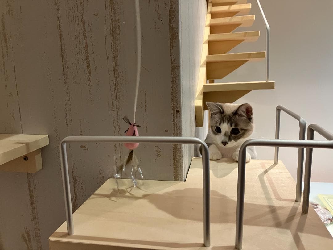 キャットウォーク、手すり付きコーナーステップ出隅、在庫翌日発送