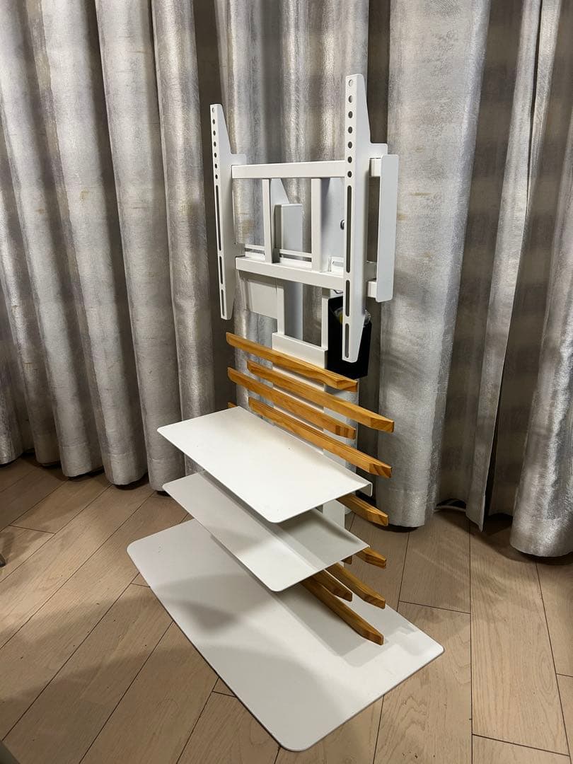 専用【約3.5万】テレビスタンド　タンスのゲン壁掛け　棚板２枚　外付けHDD置付