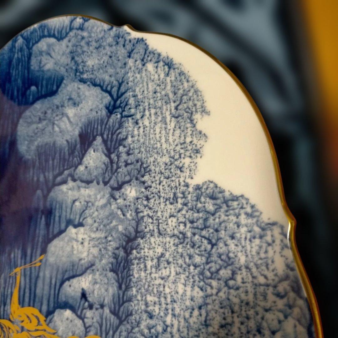 MEISSEN マイセン 1994年 イヤープレート 公園の風景