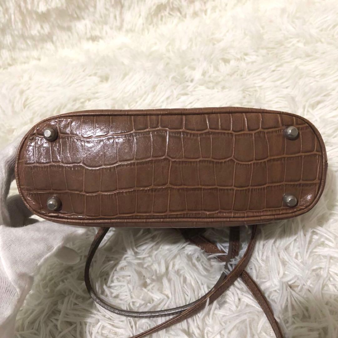 未使用級✨フォクシー レザー　2way ショルダーバッグ ポシェット