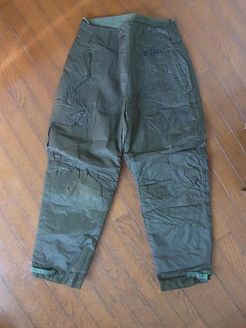 1960年代米海軍の極寒地用作業ズボン A-1 サイズM
