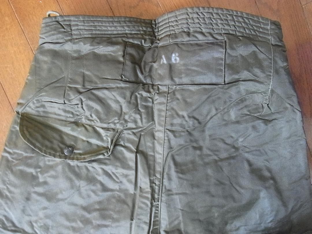 1960年代米海軍の極寒地用作業ズボン A-1 サイズM