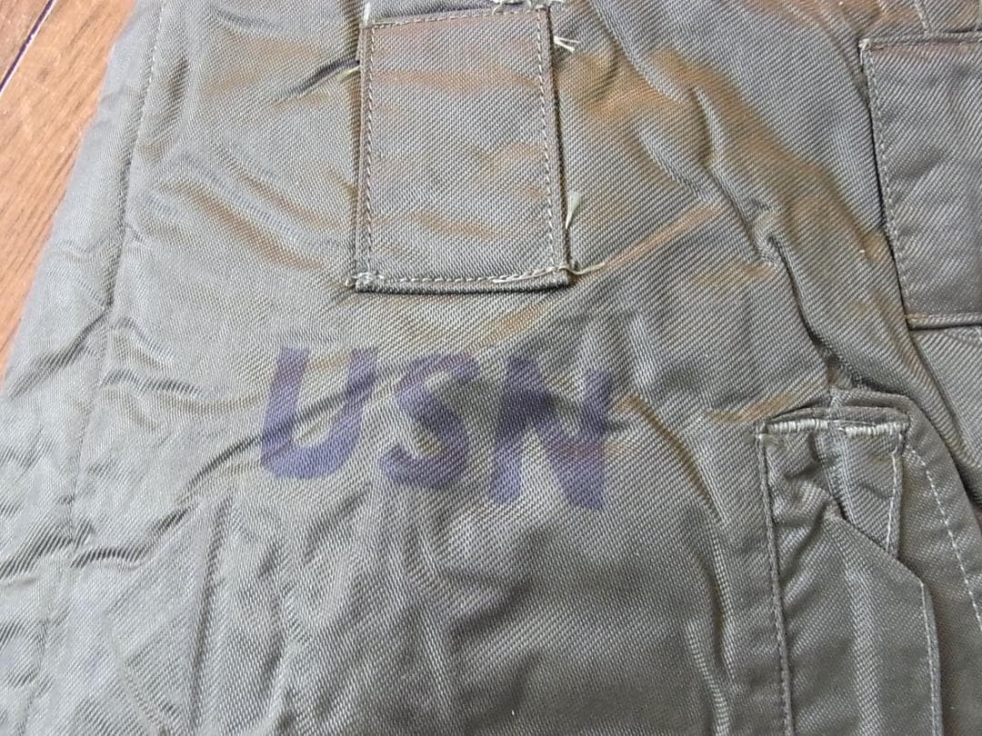 1960年代米海軍の極寒地用作業ズボン A-1 サイズM