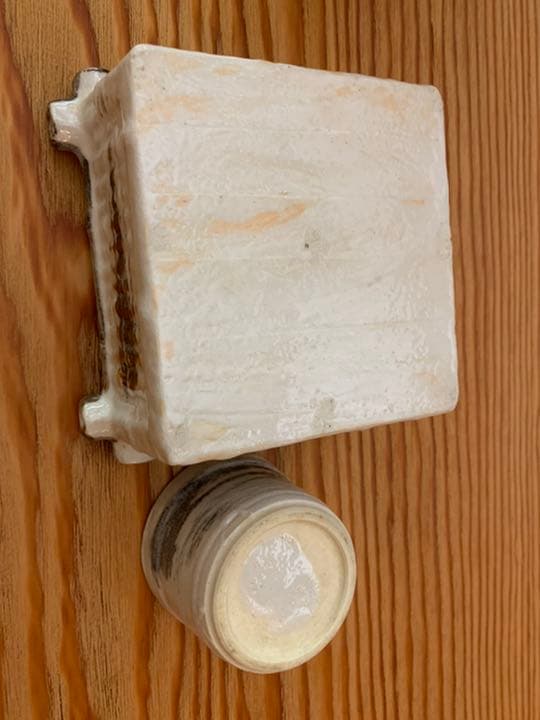 さらにお値下げしました＊ユニーク珍品＊井戸型　向付　出汁入れ