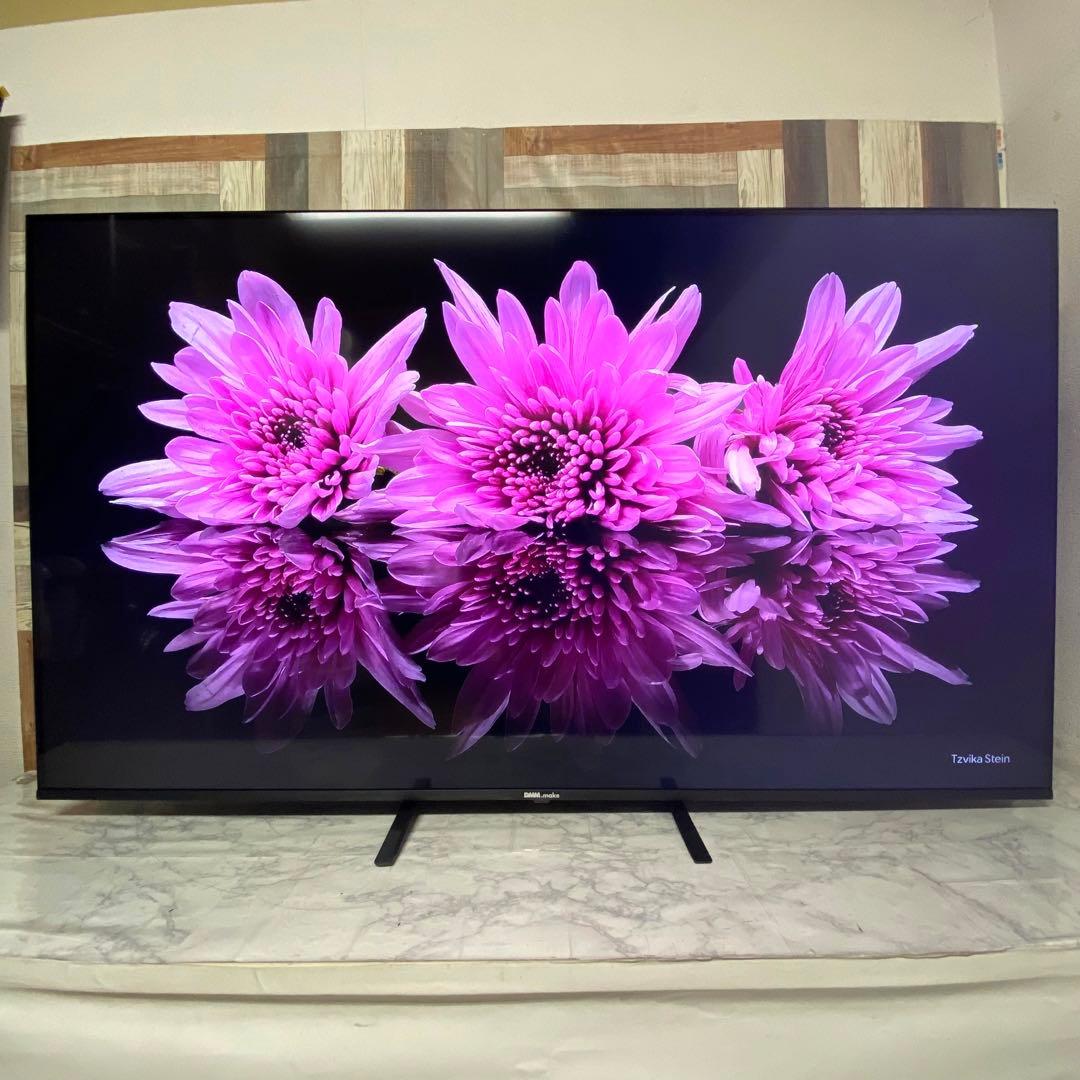 即日受渡❣️全国送料込 DMM.com65インチDKS-4K65DG4スピーカー付