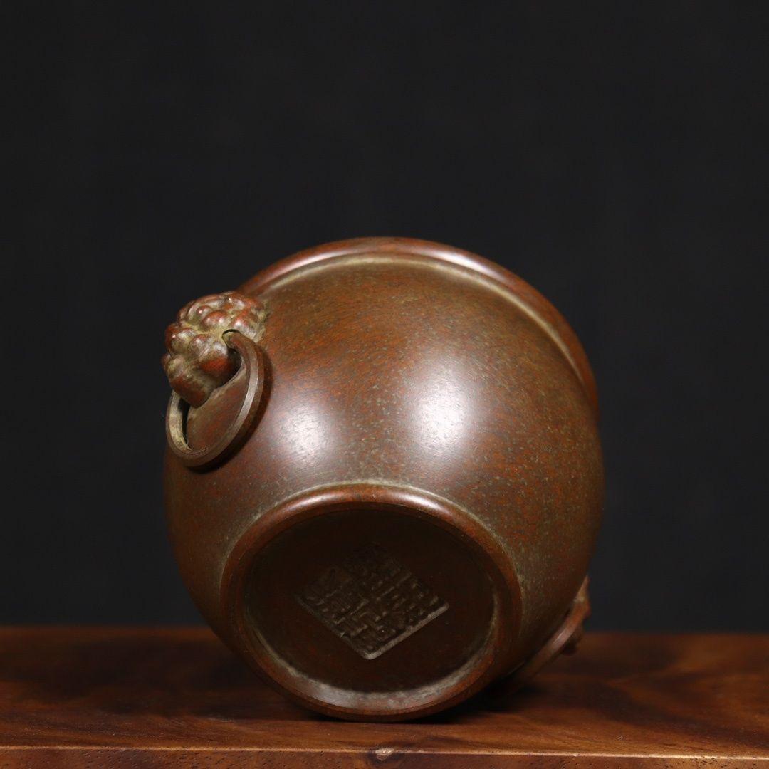 銅器 故宮壺 風水 開運 客間 店舗 装飾品 工芸品 置物