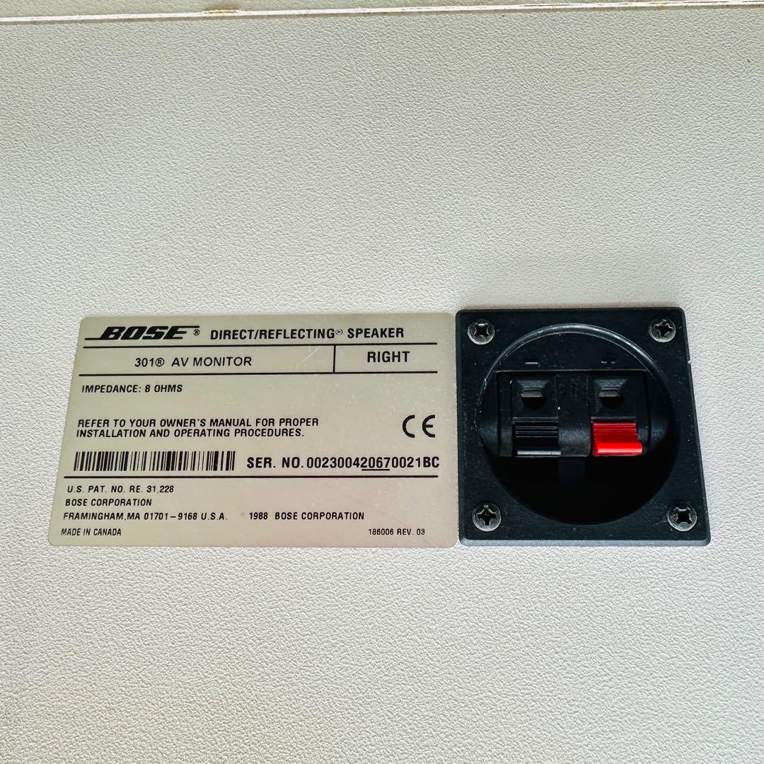 BOSE ボーズ　スピーカー　301 AV MONITOR 左右セット