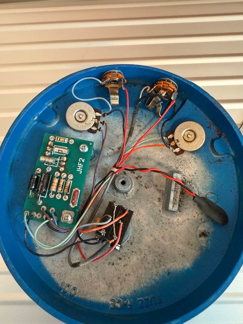 FUZZ FACE JHF2 DALLAS-ARBITER BLUE ジャンク