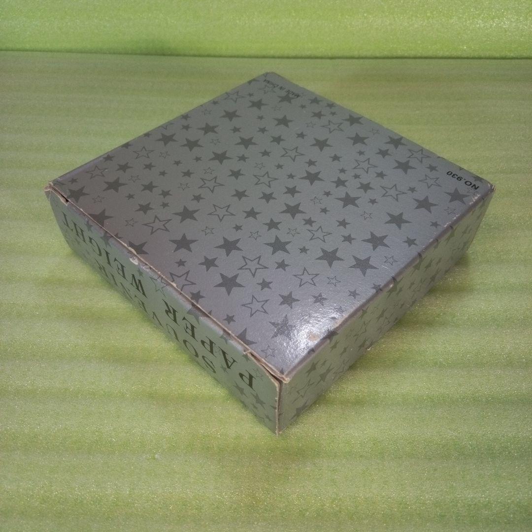 SOUVENIR PAPER WEIGHT　HOLLY WOOD　星形　星型
