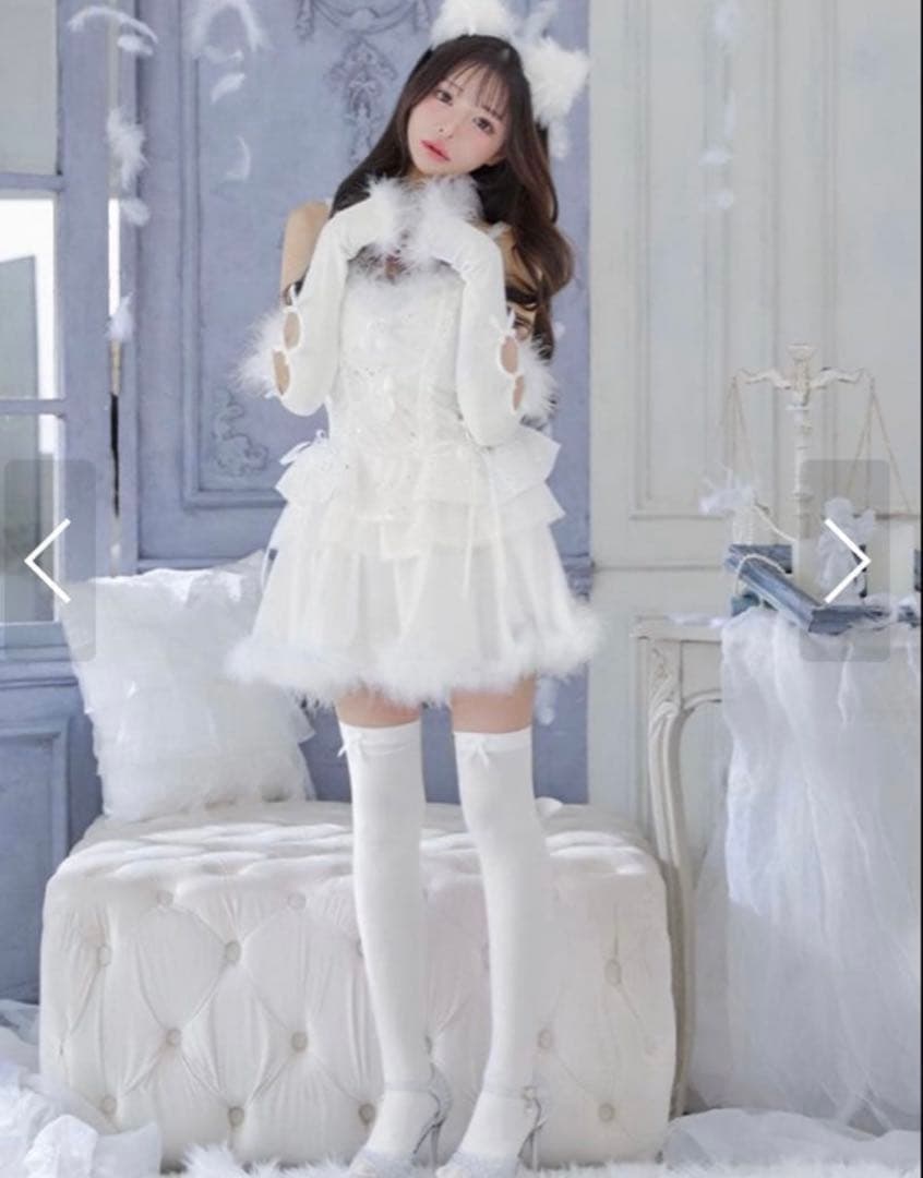 Malymoon / マリームーン　コスプレ　猫　ホワイト