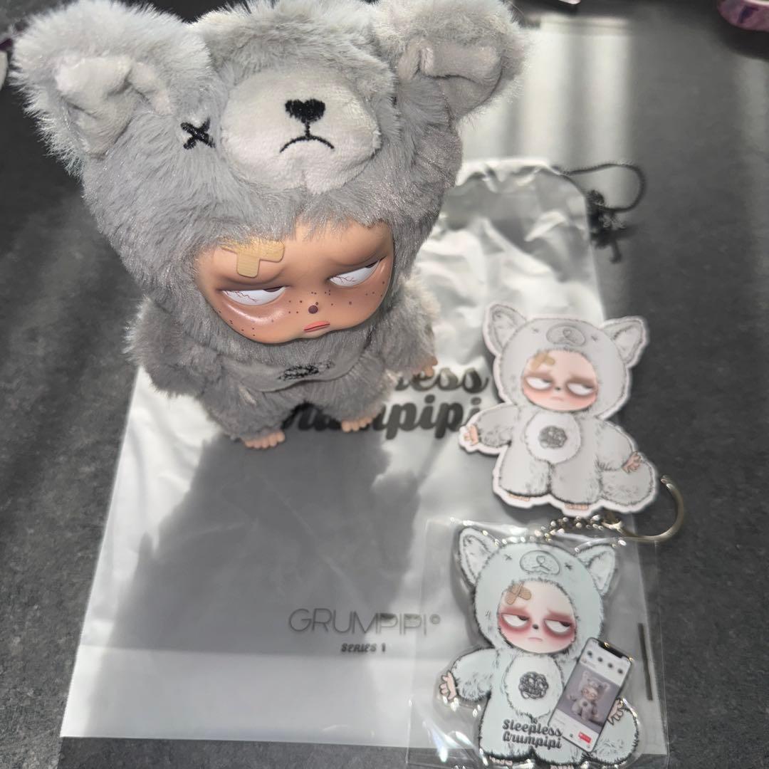 【tama様】sleepless grumpipi V1 グレー