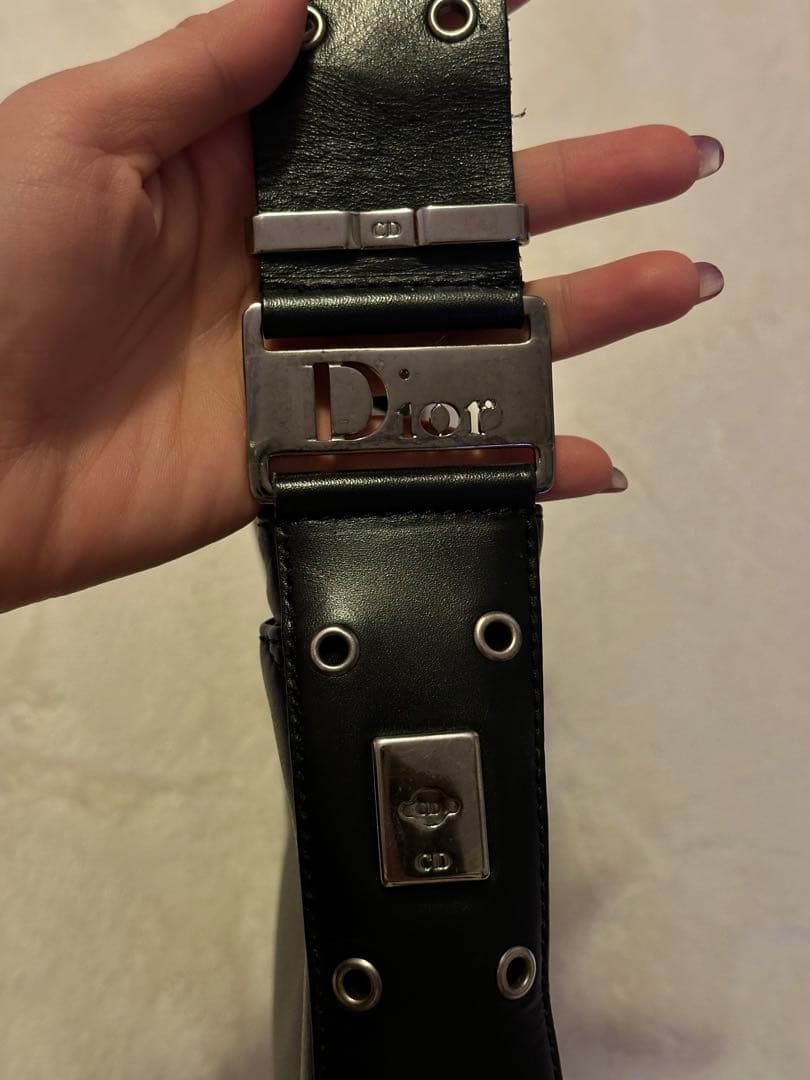 (*)様 Dior ブラック ショルダーバッグ