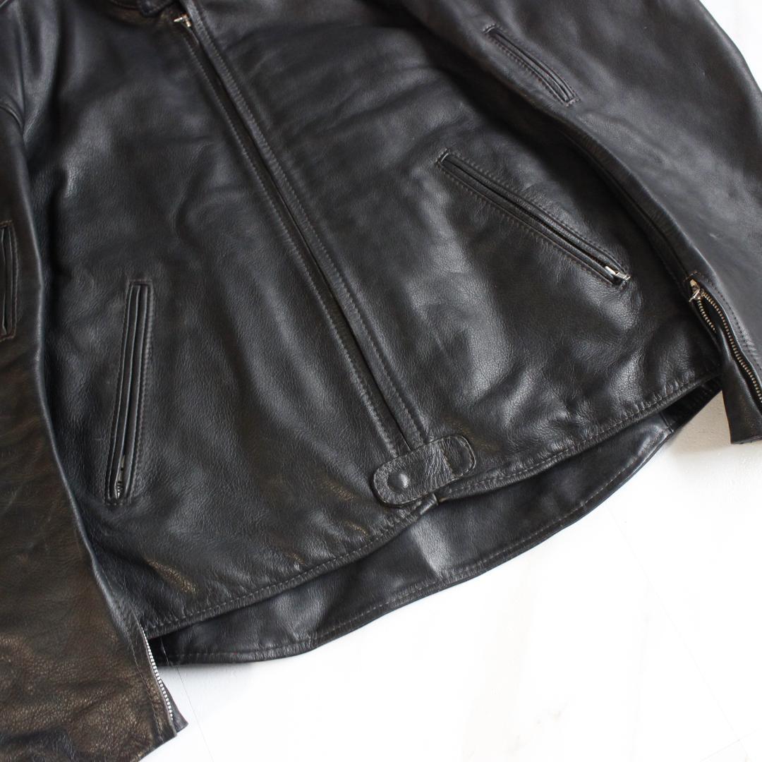 PAIR SLOPE レザージャケット LLサイズ ブラック