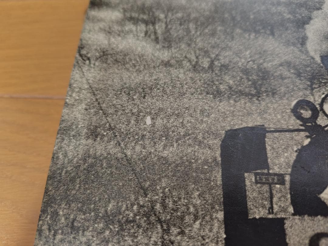 日本最後のＳＬ旅客列車　C57-135 木製写真パネル　全紙サイズ