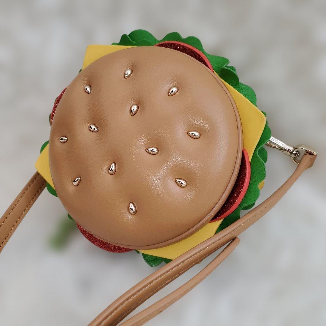 ⭐未使用級⭐kate spade ハンバーガー型 ショルダーバッグ レザー
