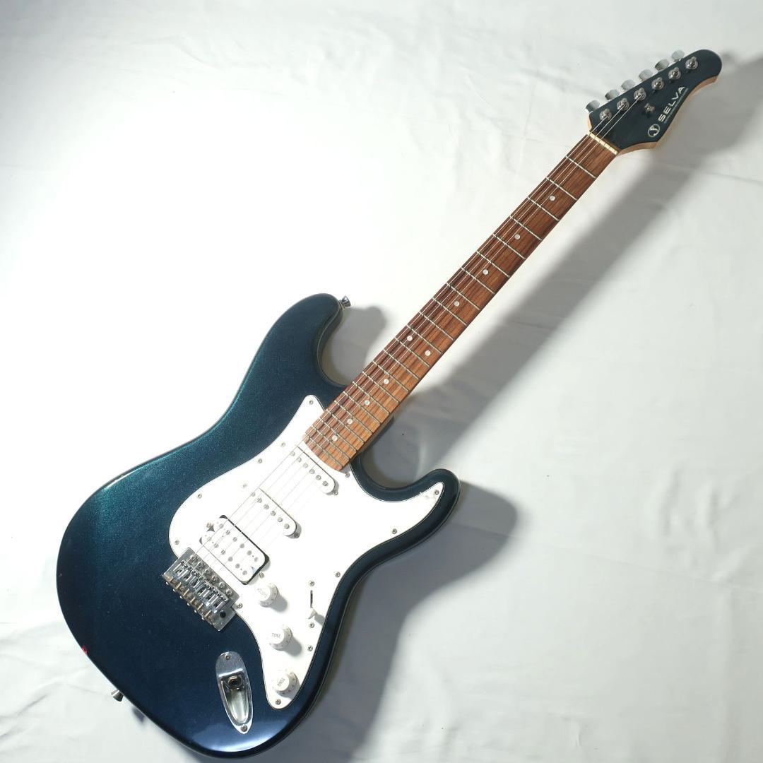 SELVAス トラトキャスタータイプ エレキギター ネイビー イシバシ楽器