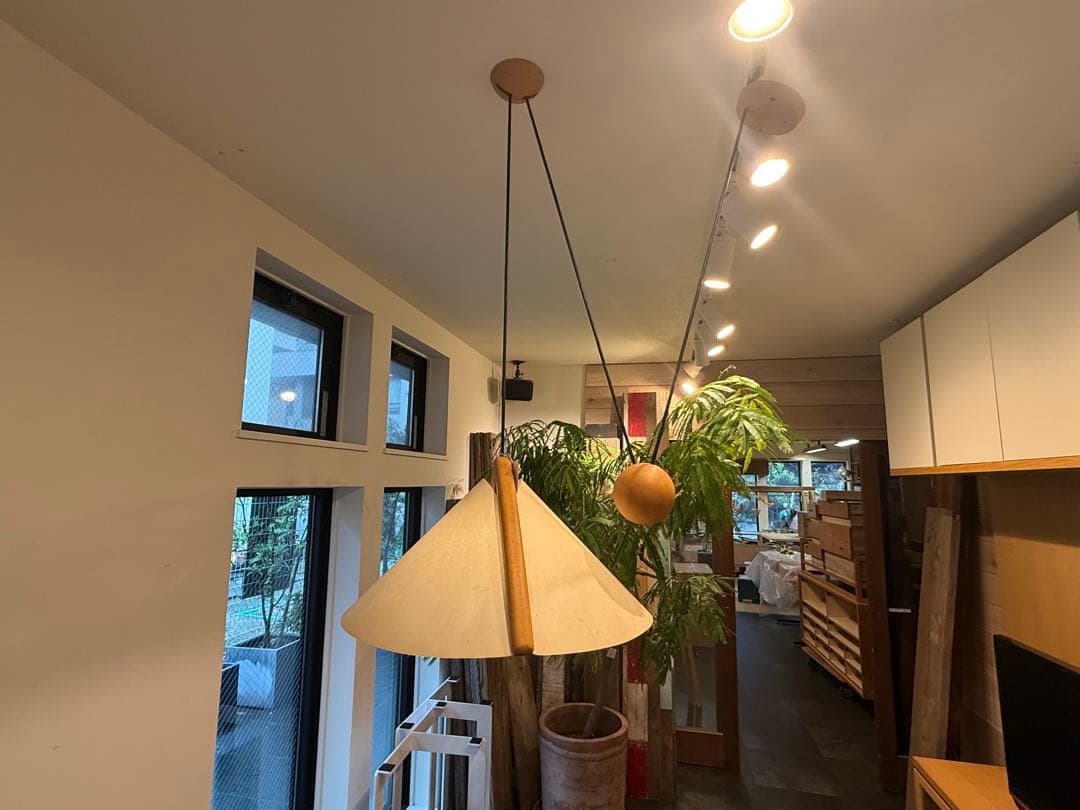 【ヴィンテージ】アンティーク　アートペンダント　シーリングライト