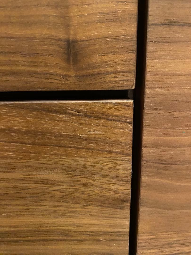 ISSEIKI CRAULチェスト 収納 幅80 ウォルナット リビング収納