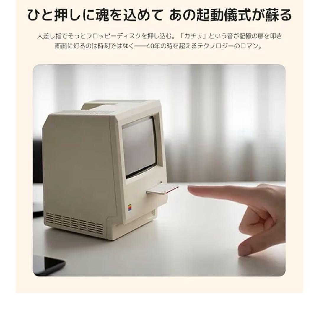 1984レトロデザイン デジタル時計　ダイヤル式調光　多機能アラーム　温度表示